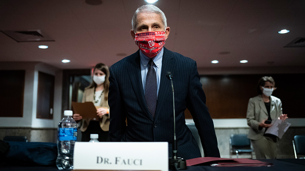 FAUCI: TAKE THE VACCINE, OR WEAR THE SUBMISSION MUZZLE FOREVER