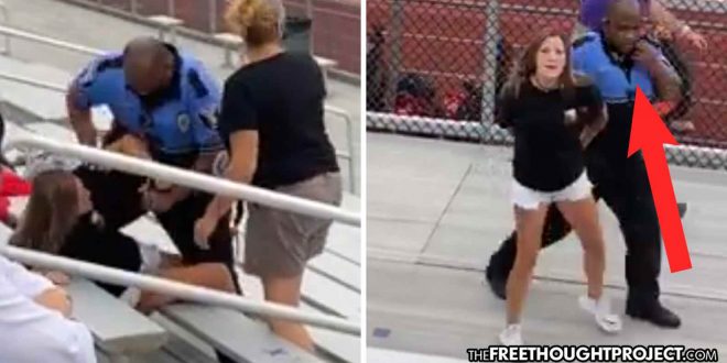 Ohio: Mother Tasered, Arrested at Son’s Game for Not Wearing a Mask Outside, by Cops Not Properly Wearing Masks