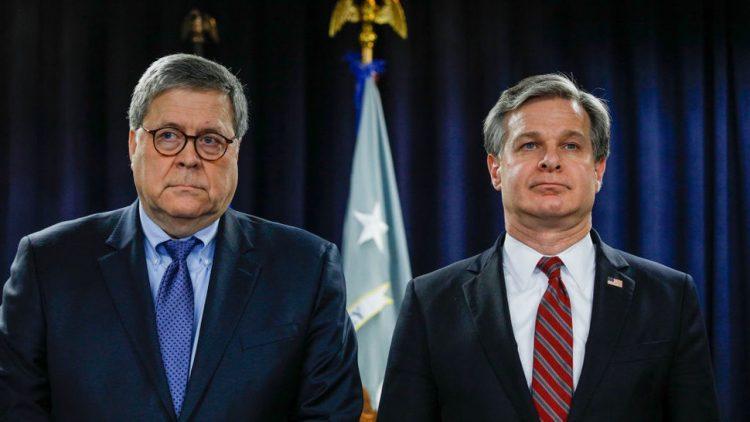 “A Swamp Protection Racket”: Reporter Points Out FBI Director Christopher Wray Profited From Biden/Russia/China Deal & So Did AG William Barr