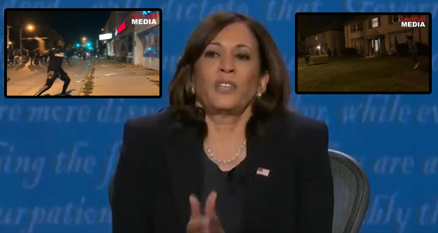 ‘I Was A Part Of Those Peaceful Protests’: BLM Riots Break Out As Kamala Harris Praises Movement At VP Debate