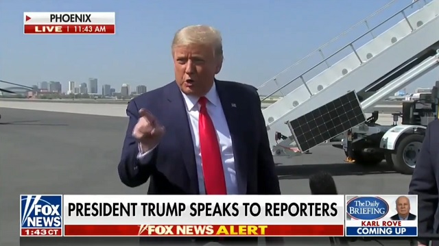 ‘This Is What They Call A Mic Drop’: Trump Flattens Reporter Who Asked Why He Called Biden A Criminal