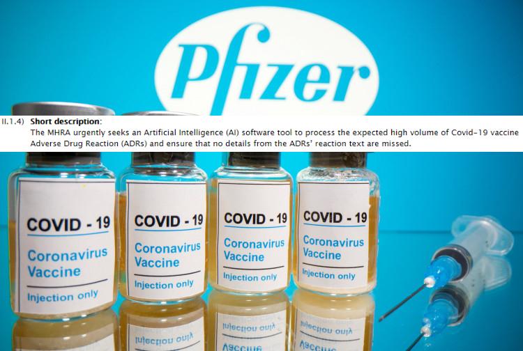 Government Expects “High Volume Of Adverse Events” From Pfizer’s SARS-COV-2 RNA Vaccine