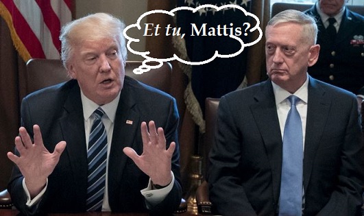 Former defense secretary Mattis tells Joe Biden: Dump Pres. Trump’s ‘America First’ national security policy