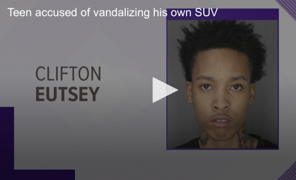 Another Blood Libel Against White America: Black Teen Spray-Paints His Own BMW with Racist, Anti-Black Lives Matter Graffiti and Blames Trump Supporters (Arrested for Insurance Fraud)