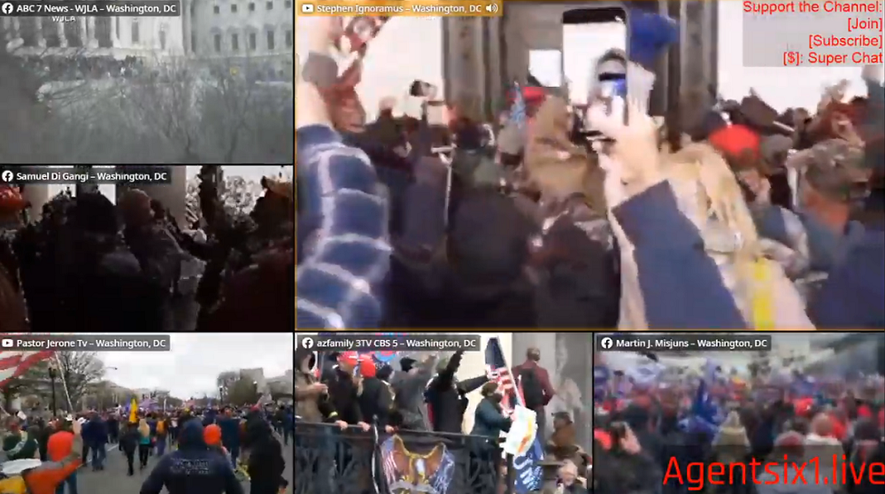 Trump supporters tried to STOP Antifa infiltrators from breaking Capitol windows during false flag “siege”