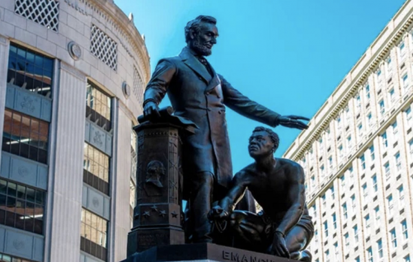 Kneel Before Black Lives Matter… Forever: City of Boston Removes Statue of Abraham Lincoln Liberating Slaves, Because White Men Can’t be Celebrated in America Anymore