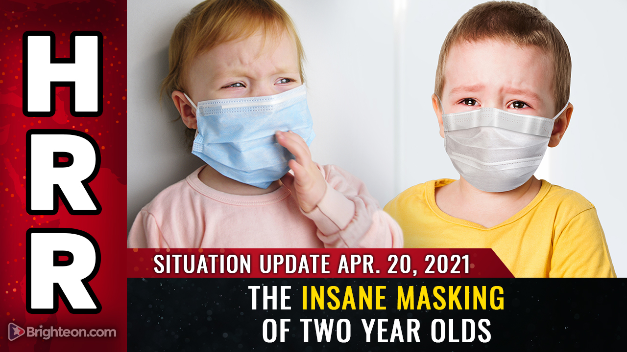 Now they want to mask TWO YEAR OLDS… and in Oregon, they’re pushing to make masks PERMANENT