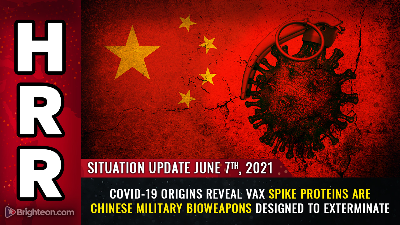 Covid-19 ORIGINS revealed: Vaccine spike proteins are Chinese military bioweapons designed to kill