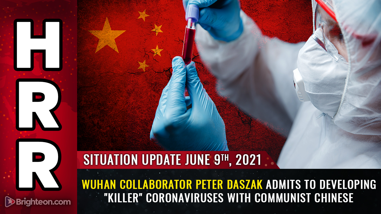 Smoking gun: Wuhan collaborator Peter Daszak admits to developing “killer” coronaviruses with communist Chinese