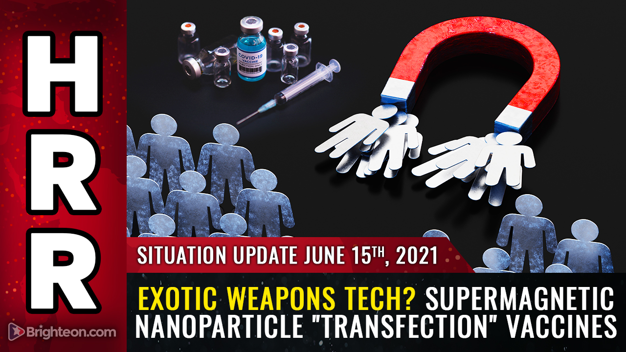 Situation Update: Economic alarms, illegal invasion of the USA, supermagnetic nanoparticle “transfection” vaccines enable biological KILL SWITCH