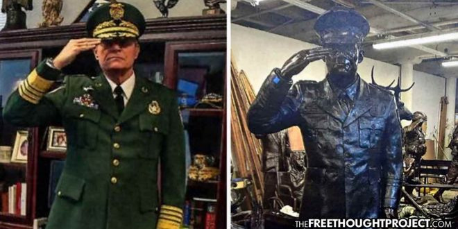 ‘Narcissistic’ Sheriff Took $75k from Taxpayers to Make a Bronze Statue of Himself