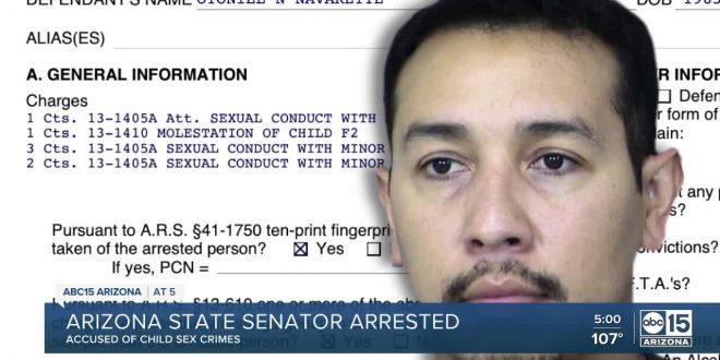 Arizona Sodomite Senator Arrested On Multiple Counts Of Child Sex Abuse