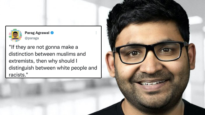 Twitter CEO Parag Agrawal: ‘Why Should I Distinguish Between White People and Racists?’
