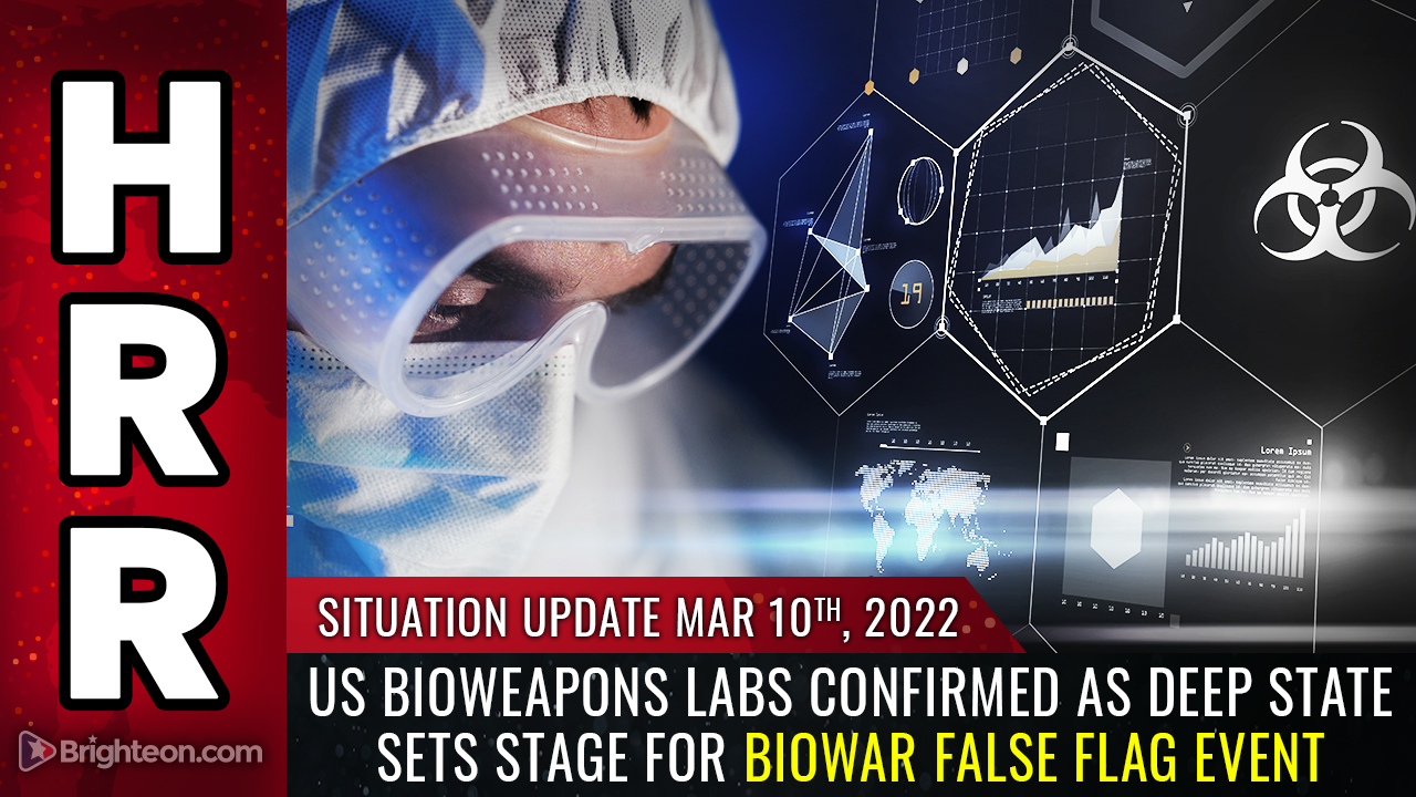 US bioweapons labs CONFIRMED as deep state sets stage for biowar false flag event to be blamed on Russia