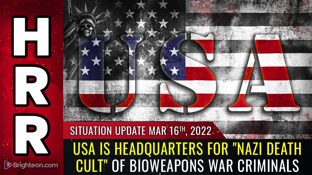 USA is headquarters for “Nazi death cult” of bioweapons war criminals