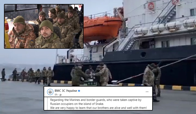 Ukrainian Navy Admits Snake Island Soldiers Were All Captured Alive
