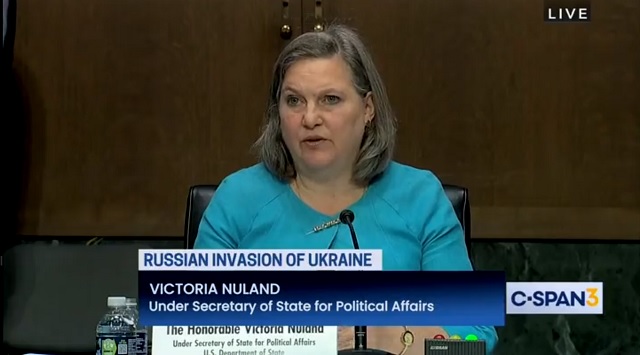 Victoria Nuland Admits Ukraine Has ‘Biological Research Facilities’ Which She Fears Russia May Seize