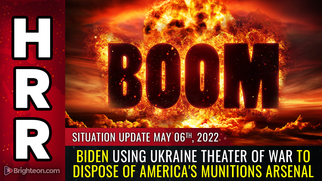 Latest intel: Biden using Ukraine theater of war to DISPOSE of America’s munitions arsenal … FEAR the “thermobaric” bomb