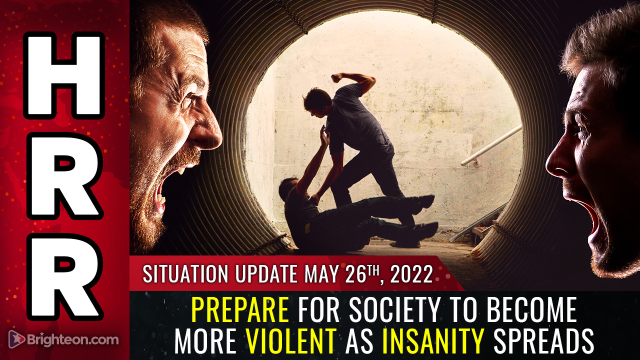 Psychic disintegration: Prepare for society to become MORE VIOLENT as insanity spreads