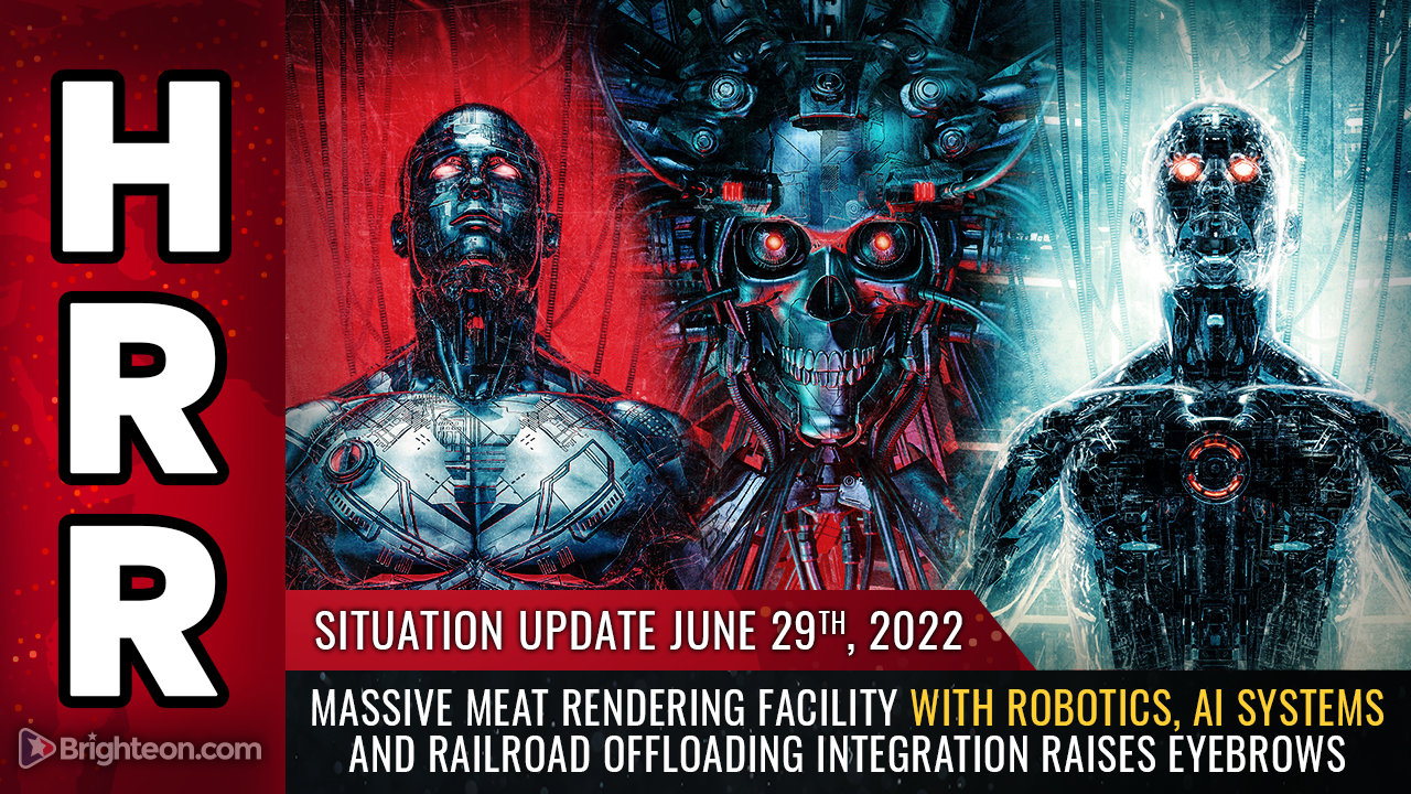 Massive meat rendering facility with robotics, AI systems and railroad offloading integration raises eyebrows