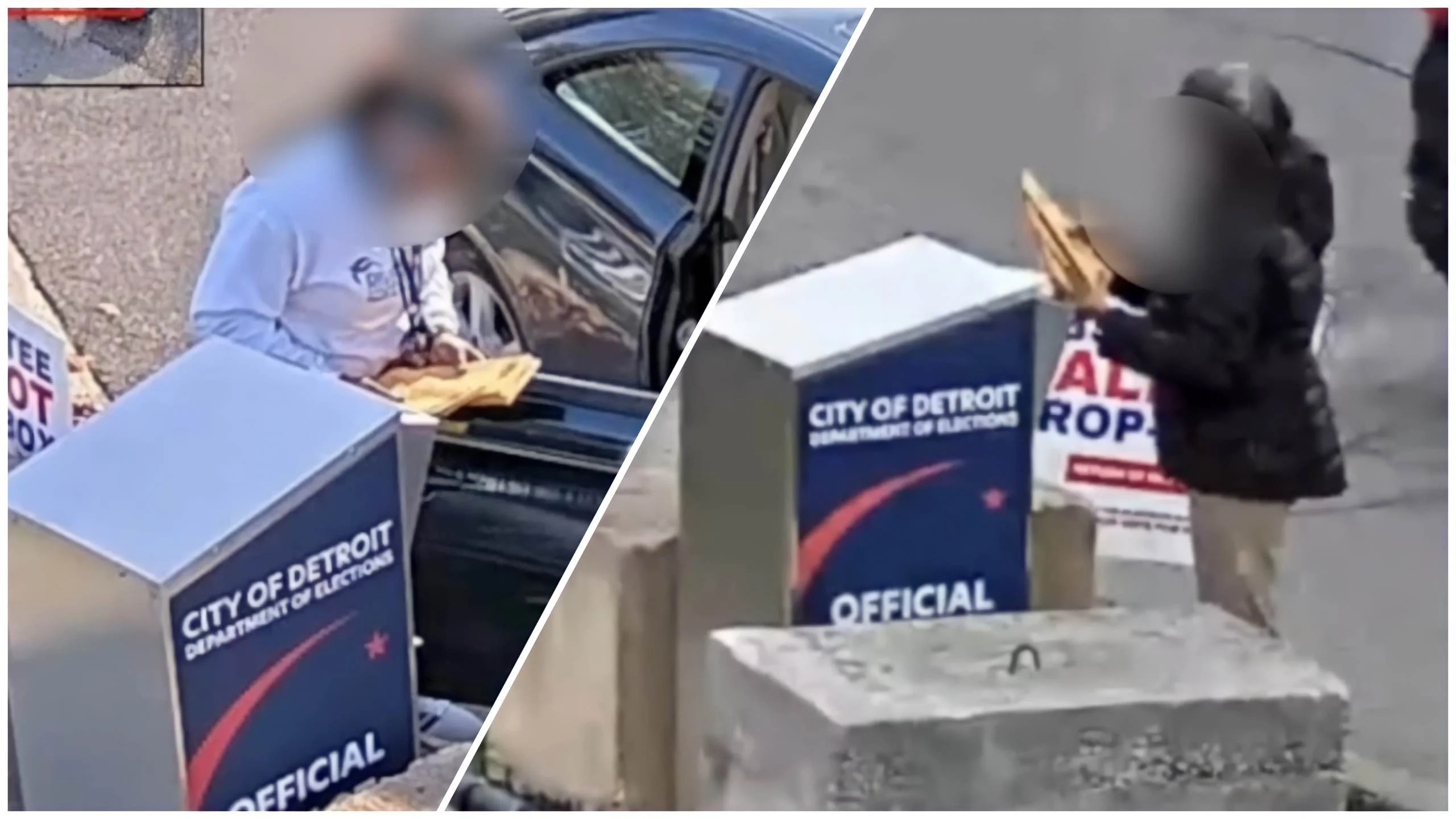100% PROOF Caught on VIDEO… Drop Box Shenanigans in Detroit Michigan
