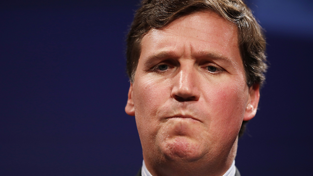 Undercover video footage captured by James O’Keefe appears to reveal that Fox fired Tucker Carlson at the order of Dominion, Big Pharma