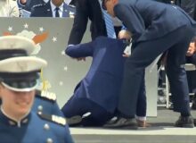 Biden Falls On Stage at U.S. Air Force Academy Graduation Ceremony